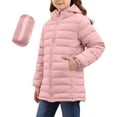 thumbnail image 1 of ATOGUTA Girls Puffer Jackets Warm Quilted Puffer Coat Insulated Winter Parka Jackets for Girls Size 4T-10 Pink, 1 of 6