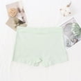 thumbnail image 1 of ATOGUTA Girls Seamless Boyshort Underwear Size 6-13 Soft Breathable Panties Boy Shorts Seamless Underwear for Girls, Green, 1 of 4