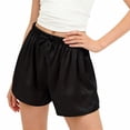 thumbnail image 1 of ATOGUTA Girls Shorts Lightweight Running Shorts for Teen Girls Kids Sports Active Short with Pocket and Elastic Size 5T-14, Black, 1 of 6