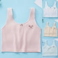 thumbnail image 1 of ATOGUTA Girls Sports Bra Size 8-12 Kids Athletic Seamless Camis Dance Yoga Crop Tops Pink, 1 of 3