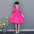thumbnail image 1 of ATOGUTA Girls Tutu Dresses Kids Winter Sequin Party Formal Tulle Dresses Size 3T-15, Hot Pink, 1 of 3