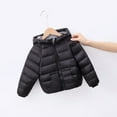 thumbnail image 1 of ATOGUTA Girls Winter Coat Warm Winter Coat Windproof Rain Jacket Snow Coat Black, Size 2T-9, 1 of 3