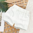 thumbnail image 1 of ATOGUTA Jean Shorts Girls Ripped Distressed Bermuda Jean Shorts Casual with Pockets Kids White, Size 3T-14, 1 of 5
