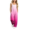 thumbnail image 1 of ATOGUTA Jumpsuits Girls Sleeveless Spaghetti Strap Wide Leg Romper With Pockets, 1 of 9