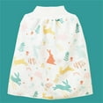 thumbnail image 1 of ATOGUTA Kids Diaper Skirt Waterproof High Waist Urinary Skirt Baby Urinary Skirt Baby Skirt Size 0-8, White, 1 of 3
