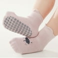 thumbnail image 1 of ATOGUTA Kids Non Slip Socks Ankle Socks with Non Skid Crew Socks for Infants Toddlers Kids Boys Girls, Sizes 0-5T, 1 of 4