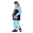 thumbnail image 1 of ATOGUTA Kids Snow Suit Boys Ski Jacket Snow Jacket Pants Suits Windproof Waterproof Winter Coats Size 3T-14 Black, 1 of 5