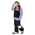 thumbnail image 1 of ATOGUTA Kids Snow Suit Girls Ski Jacket Snow Jacket Pants Suits Windproof Waterproof Winter Coats Size 3T-14 Multicolor, 1 of 6