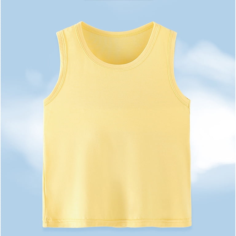 ATOGUTA Kids Tank Tops for Girls Sleeveless Soft Tank Tops for