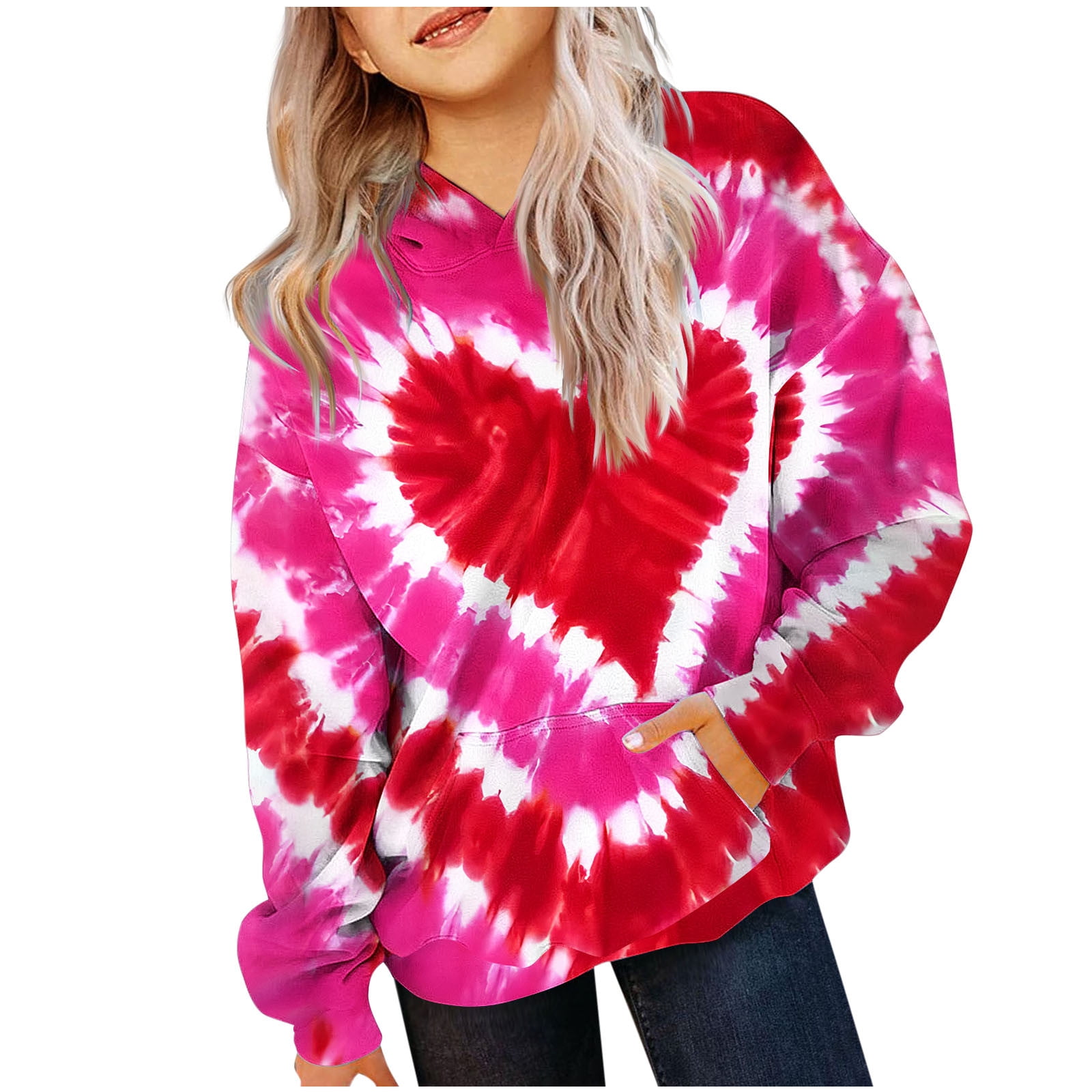 トップス POPPY Cotton lace heart sweatshirt 71jq35kH76L._UY350_.jpg