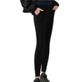 thumbnail image 1 of ATOGUTA Legging Girls Kids Workout High Waisted Stretchy Running Yoga Pants with Pockets Size 2T-15, Black, 1 of 4