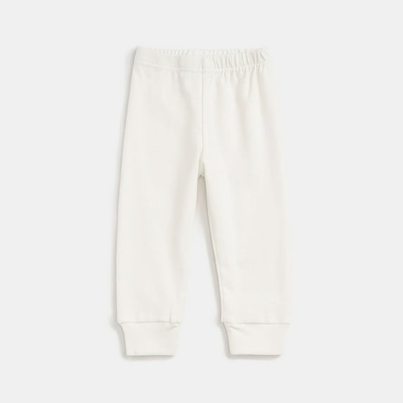 ATOGUTA Leggings Girls Size 12M-11 Comfortable Stretchy Pants Kids Soft Pull On Warm Tights White