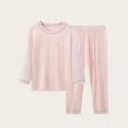 thumbnail image 1 of ATOGUTA Pajamas 2 Pieces Pajama Set for Boy Long Sleeve Set Sleepwear Soft Cute for Kids Size 3T-15, Pink, 1 of 3