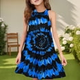 thumbnail image 1 of ATOGUTA Party Dresses for Girls Summer Kids Skater Twirl A Line Tank Dress for School Casual Holiday Party Size 4T-14, Red, 1 of 6