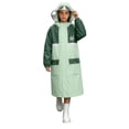 thumbnail image 1 of ATOGUTA Rain Jacket for Kids Lightweight Raincoat Waterproof with Hood Protective Poncho Jacket Pockets Green, 1 of 8