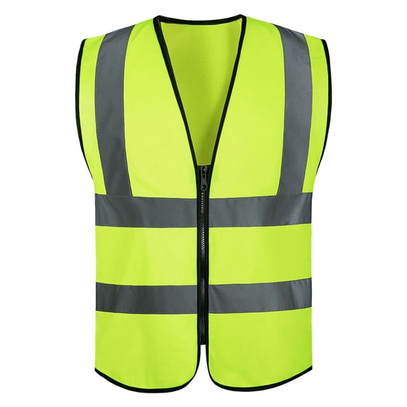 ATOGUTA Reflection Vest for Kids High Visibility Neon Construction Traffic Vest for Cycling Running Skiing Size 6-15, Yellow