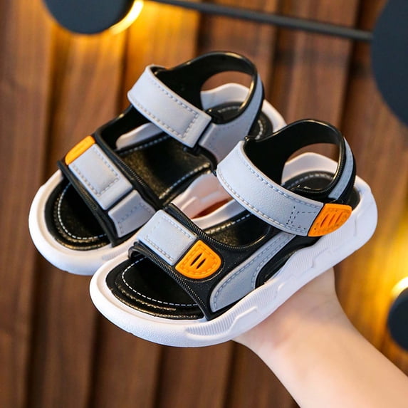 ATOGUTA Sandal for Boys Outdoor Non-slip Soft Sole Beach Sandals(Toddler/Little Kid/Big Kid)