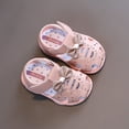 thumbnail image 1 of ATOGUTA Sandals for Baby Girls Pink Soft Closed Toe Princess Flat Shoes Summer Sandals(Toddler/Little Kid), 1 of 5