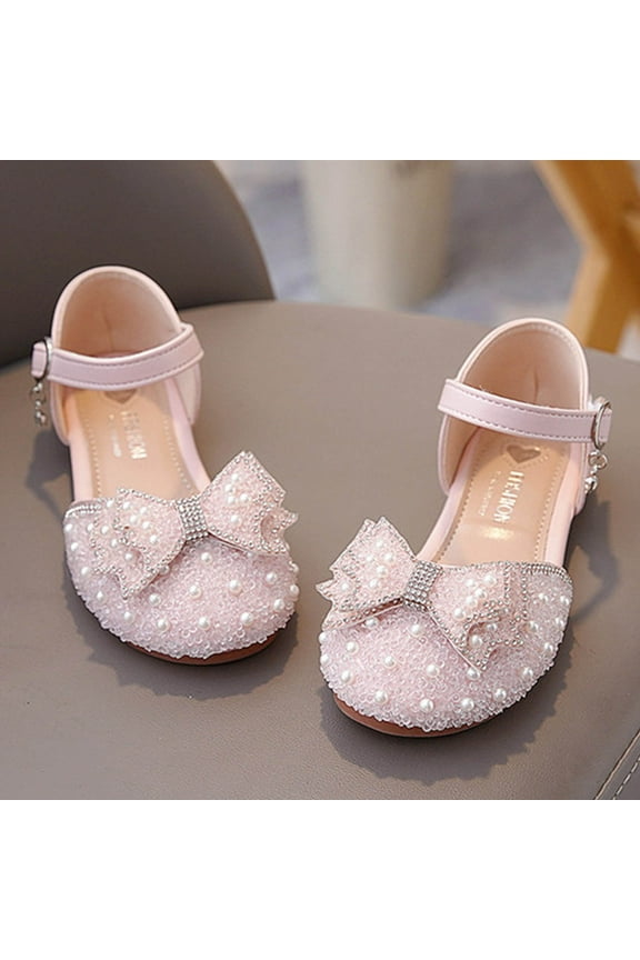 School Shoes for Teen Girls Pink Ballet Flats Flats for Wedding Party School Uniform Shoes Cute Girls Mary Janes