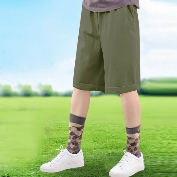 ATOGUTA Shorts for Teens Boys Youth Quick Dry Lightweight Pull-On Hiking Shorts for Sports Outdoor, Size 5-16 Years