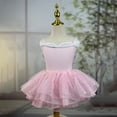 thumbnail image 1 of ATOGUTA Size 2T-18 Girls' Casual Dresses Ruffle Tulle Dresses Cute Summer Party Princess Sundress Pink, 1 of 5