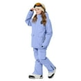 thumbnail image 1 of ATOGUTA Ski Set Girls Ski Jacket Snow Jacket Pants Suits Windproof Waterproof Winter Coats Size 5T-14, Purple, 1 of 5