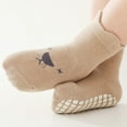 thumbnail image 1 of ATOGUTA Socks with Grips for Kids Ankle Socks with Non Skid Crew Socks for Infants Toddlers Kids Boys Girls, Sizes 0-5T, 1 of 5
