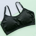 thumbnail image 1 of ATOGUTA Sports Bra for Girls Size 9-13 Crop Cami Training Bras for Girls Seamless Bra Design Black, 1 of 3