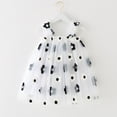 thumbnail image 1 of ATOGUTA Summer Dresses For Girls Layered Tutu Ruffle Dresses Twirly Summer Birthday Party Wedding Sundress Size 0-7, Black, 1 of 5