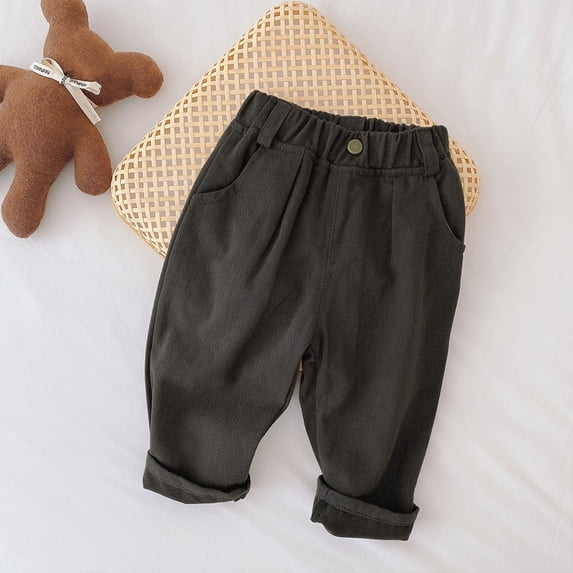 ATOGUTA Sweatpants for Boys Casual Elastic Waist Soft Athletic Pants, Sizes 1T-6
