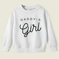 thumbnail image 1 of ATOGUTA Sweatshirt for Boy Girl Kids 3T-8 Long Sleeve Crewneck Pullover Toddler Kids Fall Winter Warm Shirt Sweater Tops White, 1 of 5