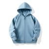 ATOGUTA Sweatshirts for Girls Hooded Sweatshirt Kids Long Sleeve Zip Up Hoodies with Pocket Light Blue, Size 2T-12