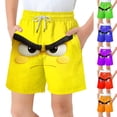 thumbnail image 1 of ATOGUTA Swimming Shorts for Boys Quick Dry Boys Swim Trunks Bathing Suit Kids Swimwear with Pockets Size 6-15, Yellow, 1 of 6