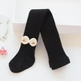 thumbnail image 1 of ATOGUTA Tights for Toddler Girls Size 1T-12 Soft Tights Ballet Uniform Student School Tight Black, 1 of 3