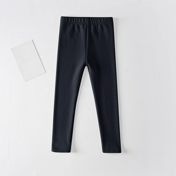 ATOGUTA Toddler Girl Leggings Size 3T-12 Basic Leggings Stretchy Leggings Footless Tight Pants Navy