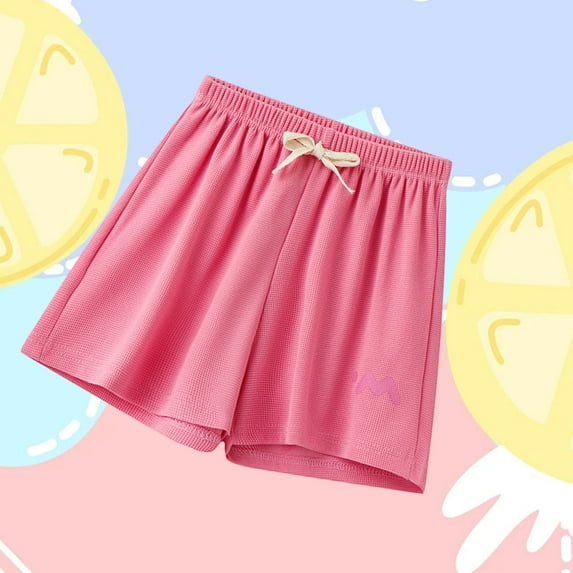 ATOGUTA Toddler Shorts Girls Summer Thin Casual Soft Sports Running Shorts 2-10 Years