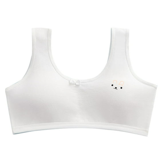 ATOGUTA Training Bras for Girls Seamless Cami Bralettes Sports Vest Girls Sports Bra