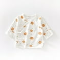 thumbnail image 1 of ATOGUTA Unisex Babies' Side-Snap Button Long-Sleeve Baby Shirt Size 0-6M, 1 of 3
