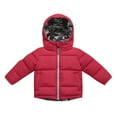 thumbnail image 1 of ATOGUTA Winter Jacket Toddler Boy Lightweight Waterproof Fleece Lined Winter Coat for Kids Red, Size 2T-13, 1 of 5