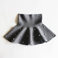 thumbnail image 1 of ATOGUTA Youth Girls Skirts Fall Winter Stretch Mini Flared Pleated Skater Skirt Size 3T-13, Gray, 1 of 5