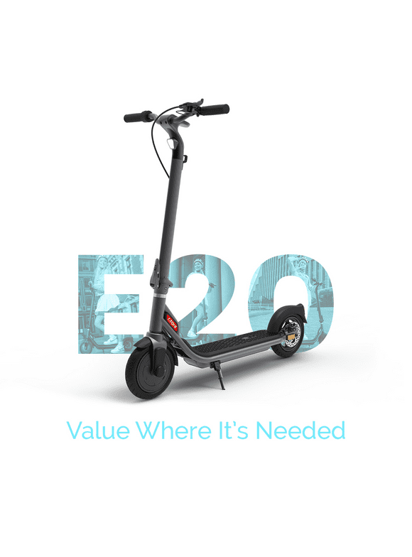 ATOMI E20 Electric Scooter - 500W Motor, 19 Miles Long Range, 15.6 Mph Speed, Smart Foldable Commuting Scooter for Adults and Kids