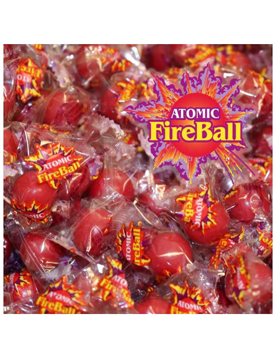 ATOMIC Fireballs Fireball Candy Bulk 1 LB Hot Jawbreakers