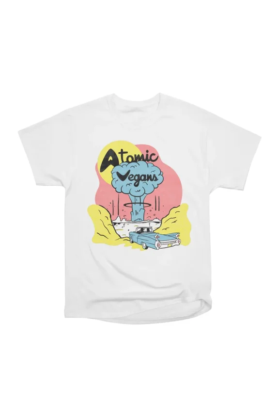 ATOMIC VEGANS T-Shirt Tee Gift For Him Merch For Her Apparel For Friend