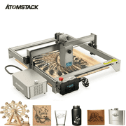 ATOMSTACK S20 Pro La/ser Engraver, 130W DIY CNC La/ser Engraving Cutting Machine, 20W La/ser Power for Wood, Vinyl and Metal, Offline Engraving, Built-in Air Assist System, 400x400mm