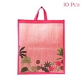 thumbnail image 1 of ATOTE Jute Gift Hamper Bag with Window, 12x10x5 Inch, Natural Burlap Tote Bag for Wedding Return Gifts & Dry Fruits, Set of 10 Pcs, 1 of 1