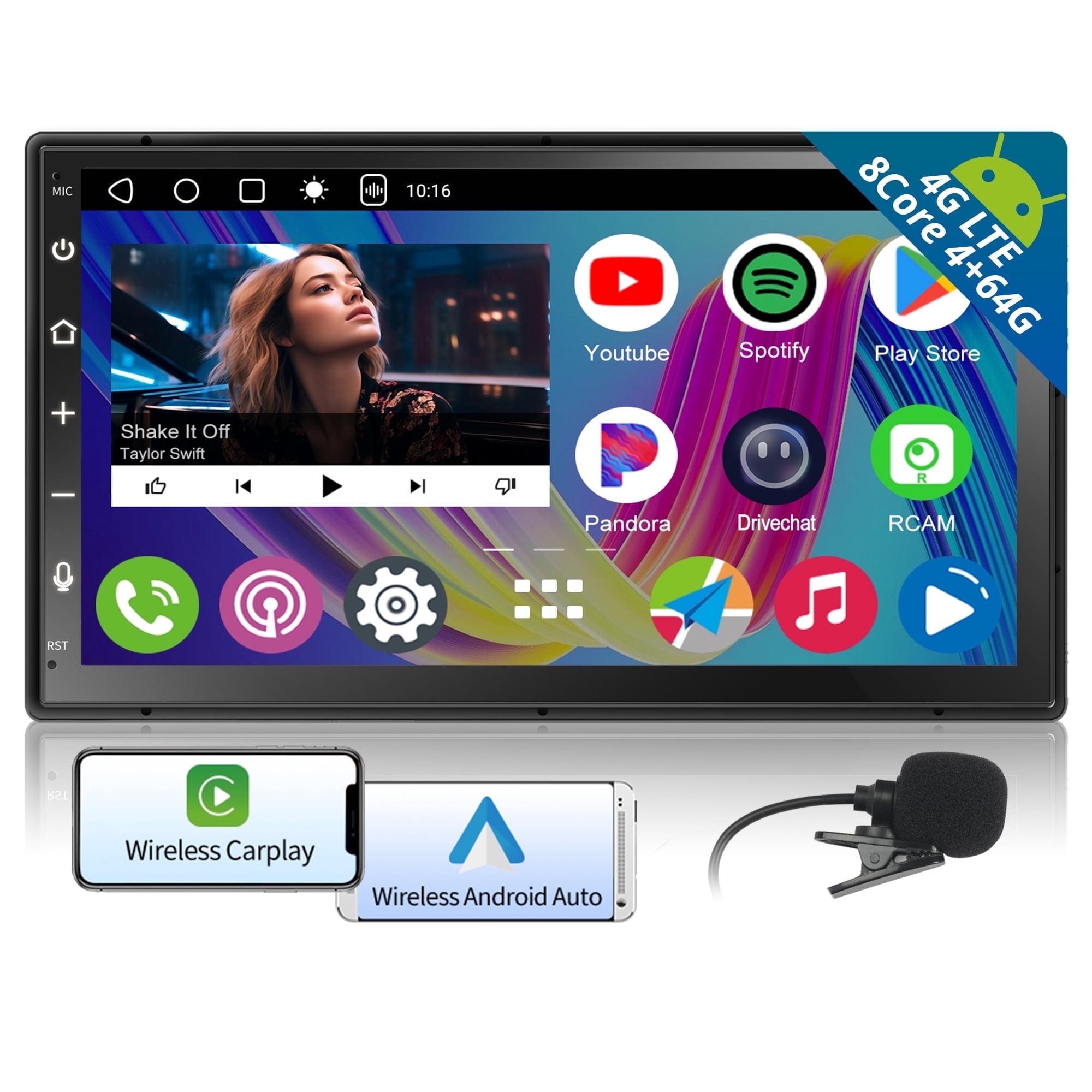 ATOTO 7 inch Car Stereo Double Din Car Stereo with ChatGPT, Wireless ...
