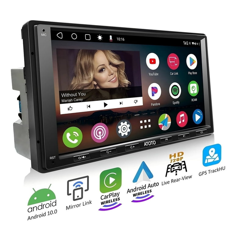 美品 ATOTO A6PF 9インチ CarPlay&Android Auto Amazon.com: ATOTO A6PF 7inch Double DIN Android Car Stereo