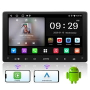 ATOTO Car Stereo with Backup Camera 9 Inch Android Double Din Car Stereo Wireless CarPlay Android Auto Drivechat AI GPS Navigation&WiFi 24Band EQ/BT USB AM FM
