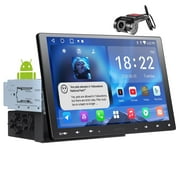 ATOTO Single Din &Double Din Car Stereo 10.1 Rotatable Touch Screen Head Unit with Dash Cam Wireless Apple Carplay&Wireless Android Auto MirrorLink DSP/FM AI Chat