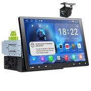 ATOTO Single Din &Double Din Car Stereo 10.1" Rotatable Touch Screen Head Unit with Dash Cam Wireless Apple Carplay&Wireless Android Auto MirrorLink DSP/FM AI Chat